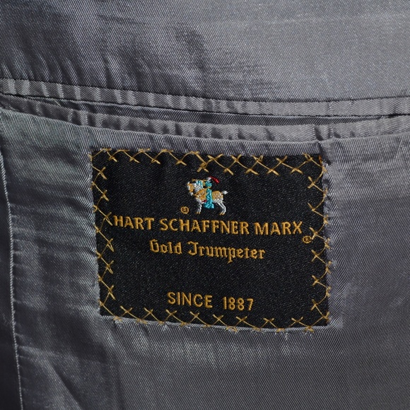 HSM Hart Schaffner Marx 40L Sport Coat Blazer Suit - Picture 7 of 8